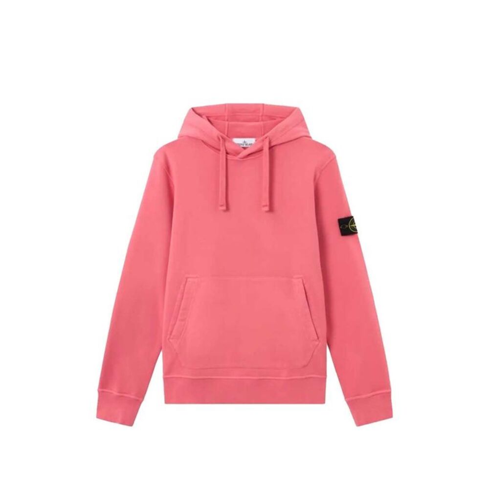 Stone Island Men Logo-Patch Hoodie